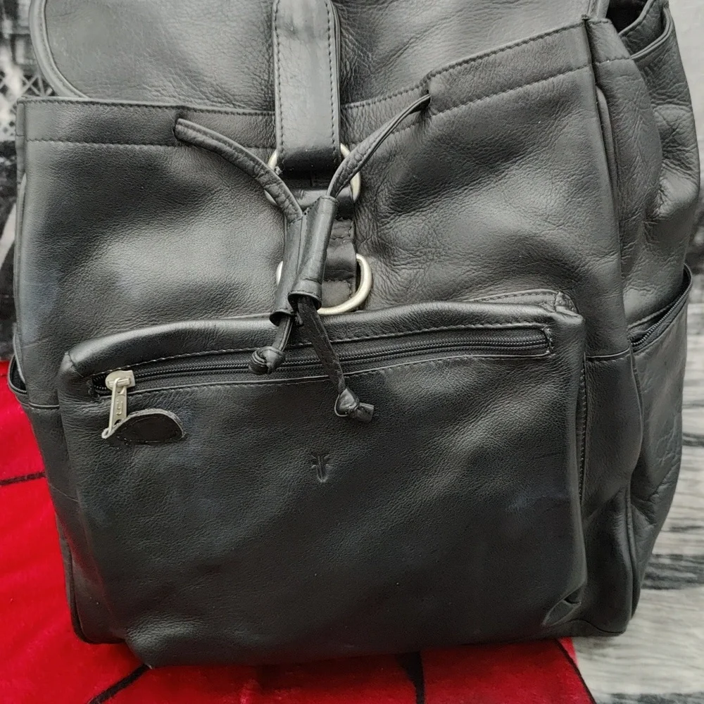 Frye Vintage Leather Backpack